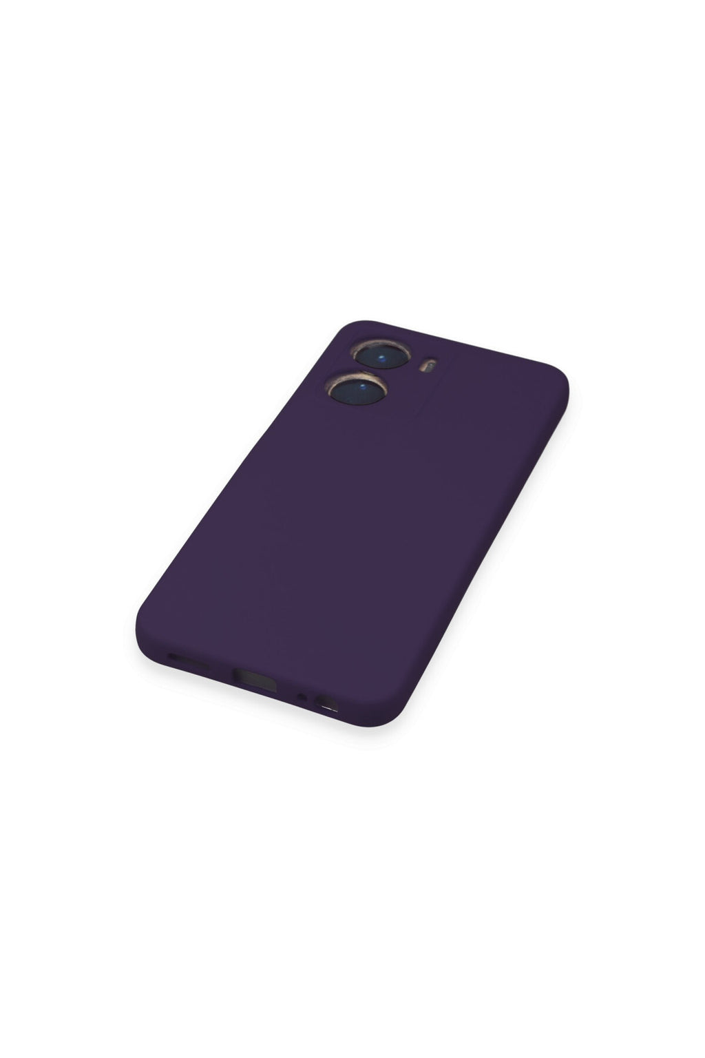 Vivo Y16 Uyumlu Kılıf Nano içi Kadife Silikon - Mor