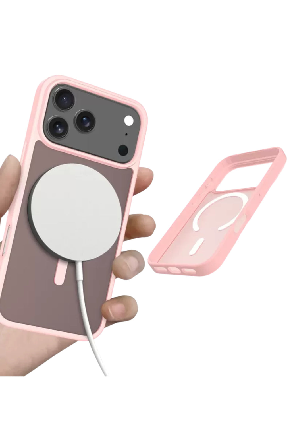 Joko Apple iPhone 17 Pro Uyumlu Jota Magsafe Kapak - Pudra
