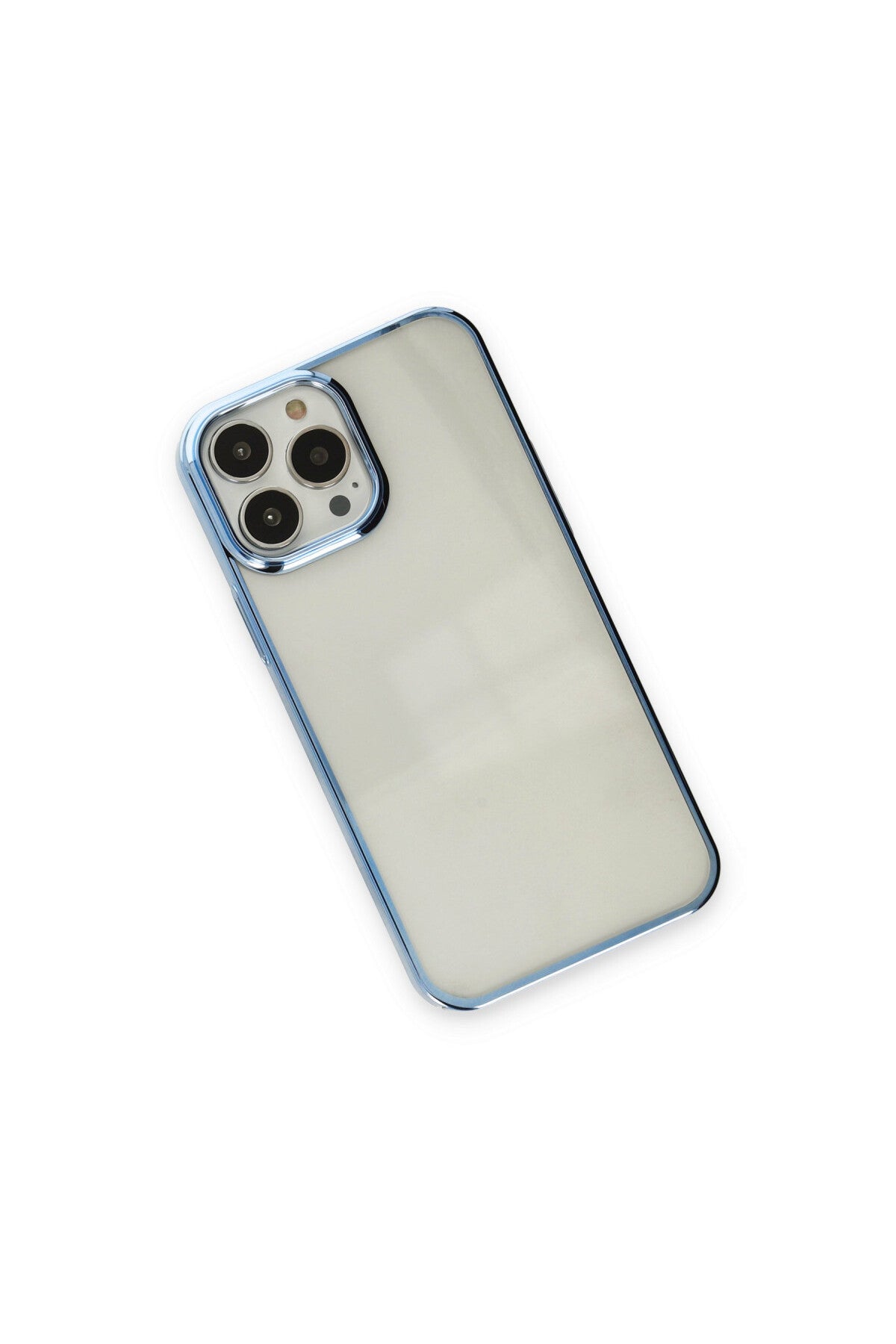 Apple iPhone 14 Pro Uyumlu Kılıf Element Silikon - Sky Blue