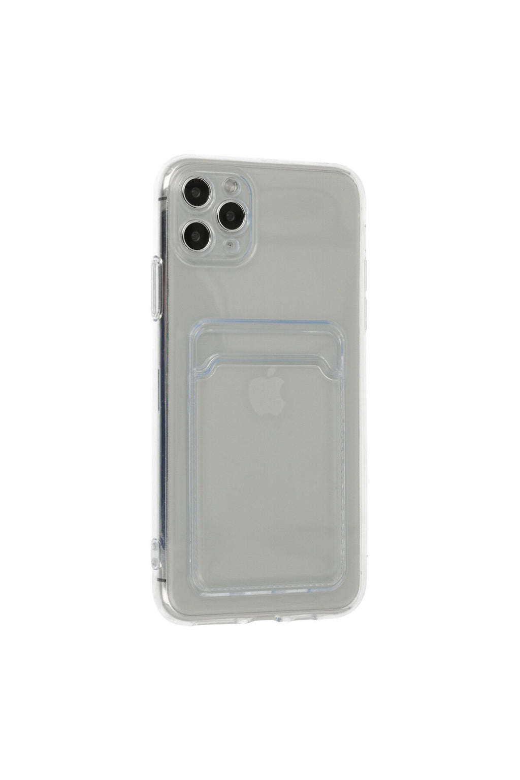 Apple iPhone 11 Pro Max Uyumlu Kılıf Kart Şeffaf Silikon - Şeffaf