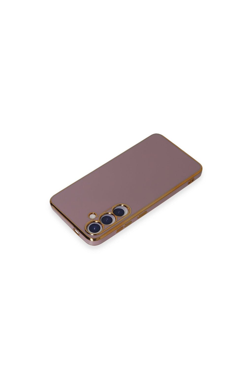 Samsung Galaxy S24 Plus Uyumlu Kılıf Volet Silikon - Mor