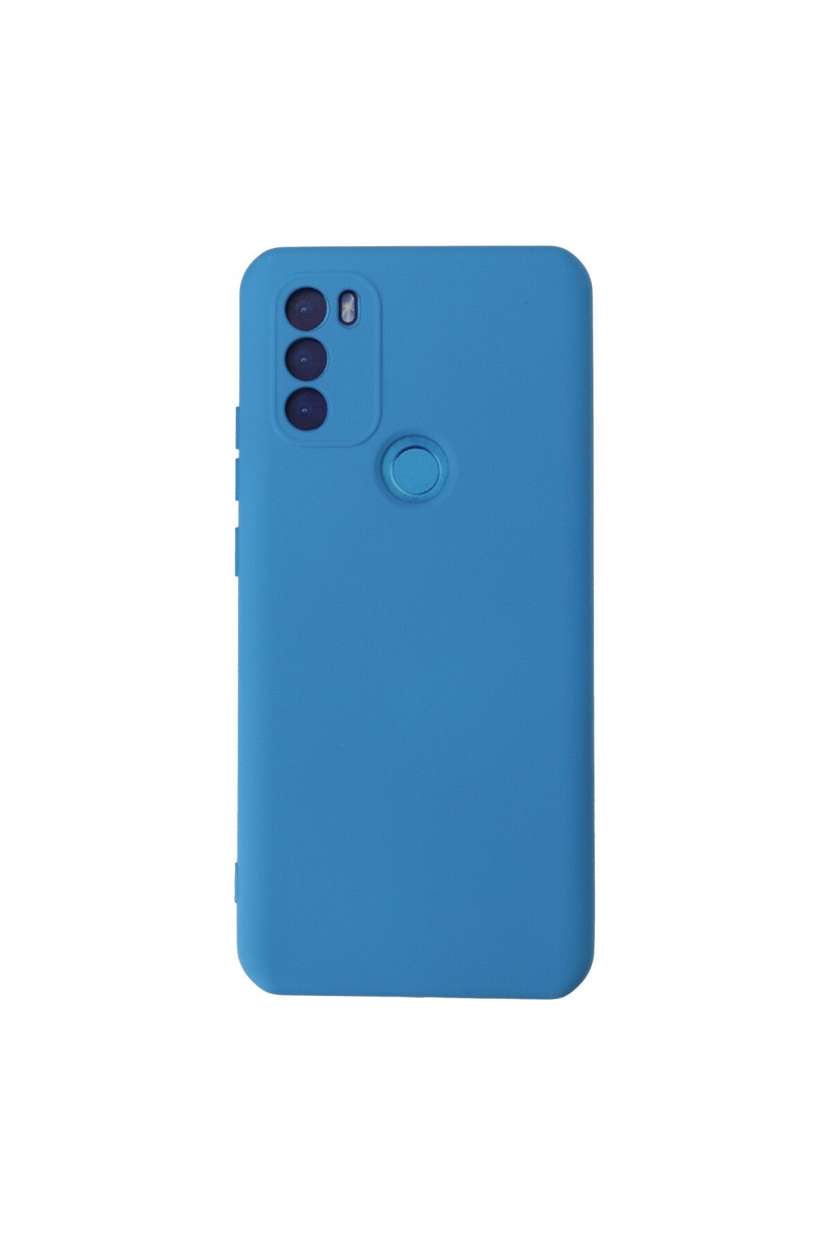 General Mobile GM 21 Plus Kılıf Nano içi Kadife Silikon - Mavi