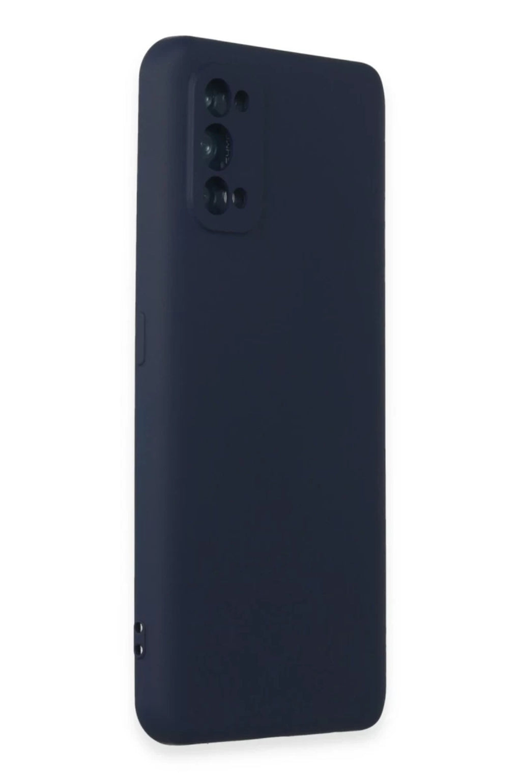 Realme 7 Pro Uyumlu Kılıf Nano içi Kadife Silikon - Lacivert