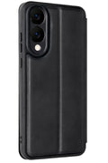 Samsung Galaxy S25 Uyumlu Edge Flip Cover - Siyah