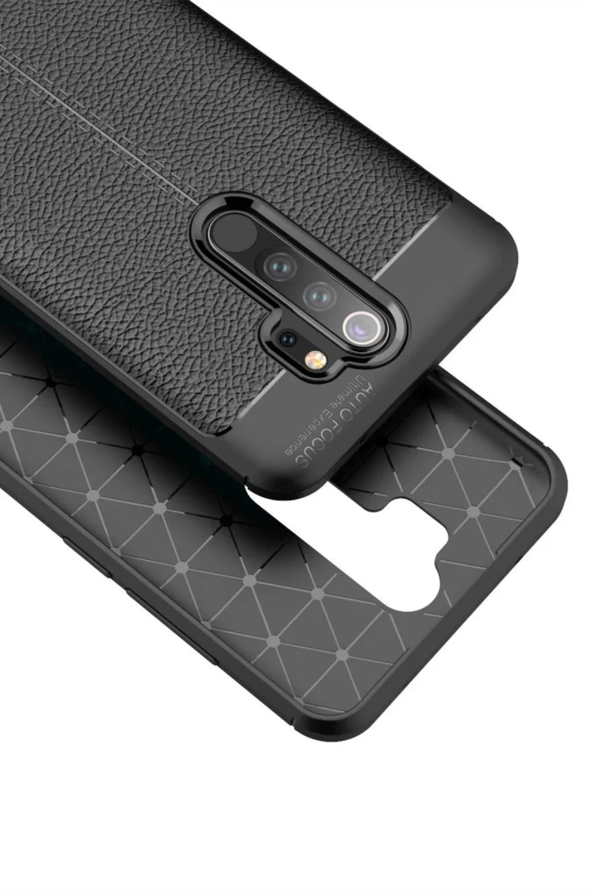 Xiaomi Redmi Note 8 Pro Uyumlu Kılıf Auto Focus Kapak - Lacivert