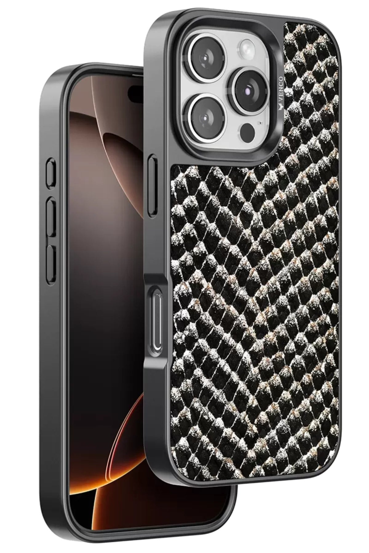 Venco Apple iPhone 16 Pro Max Uyumlu Viper Kapak - Siyah