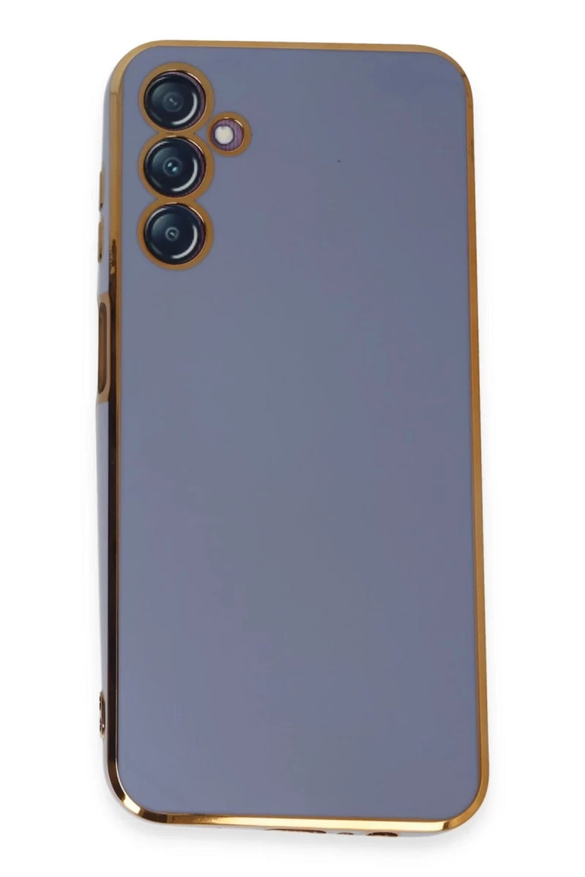 Samsung Galaxy M14 5G Uyumlu Kılıf Volet Silikon - Mavi