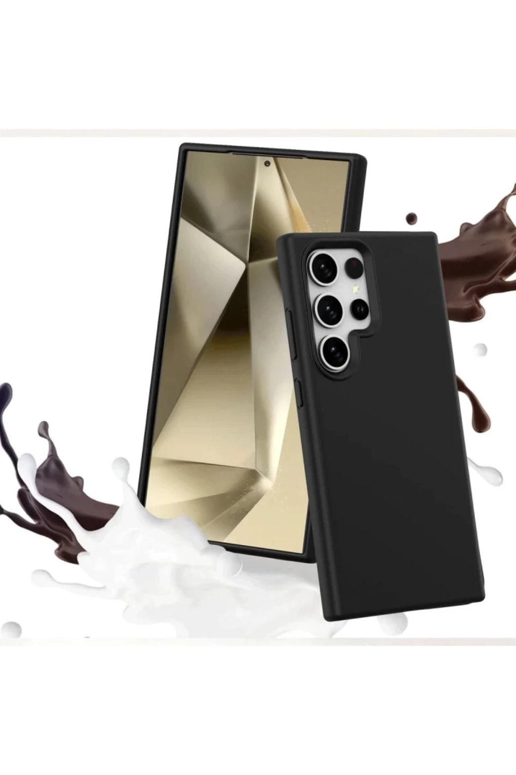 Samsung Galaxy S24 Ultra Uyumlu Kılıf First Silikon - Lacivert