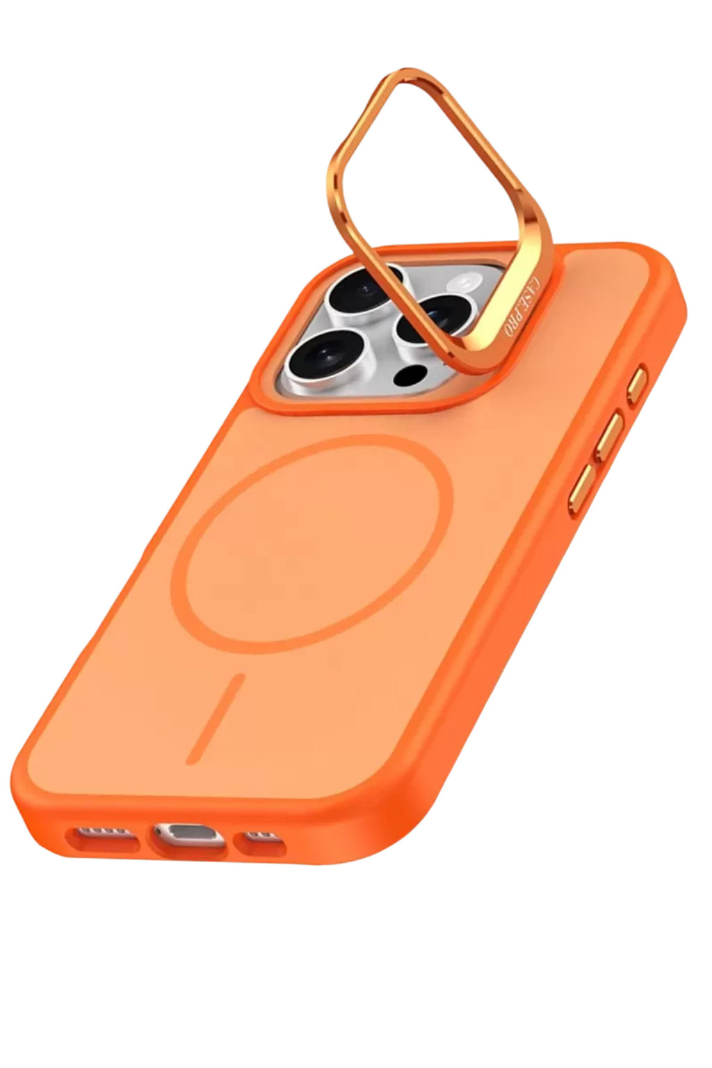 Joko Apple iPhone 16 Pro Max Uyumlu Flexa Magsafe Kapak - Turuncu