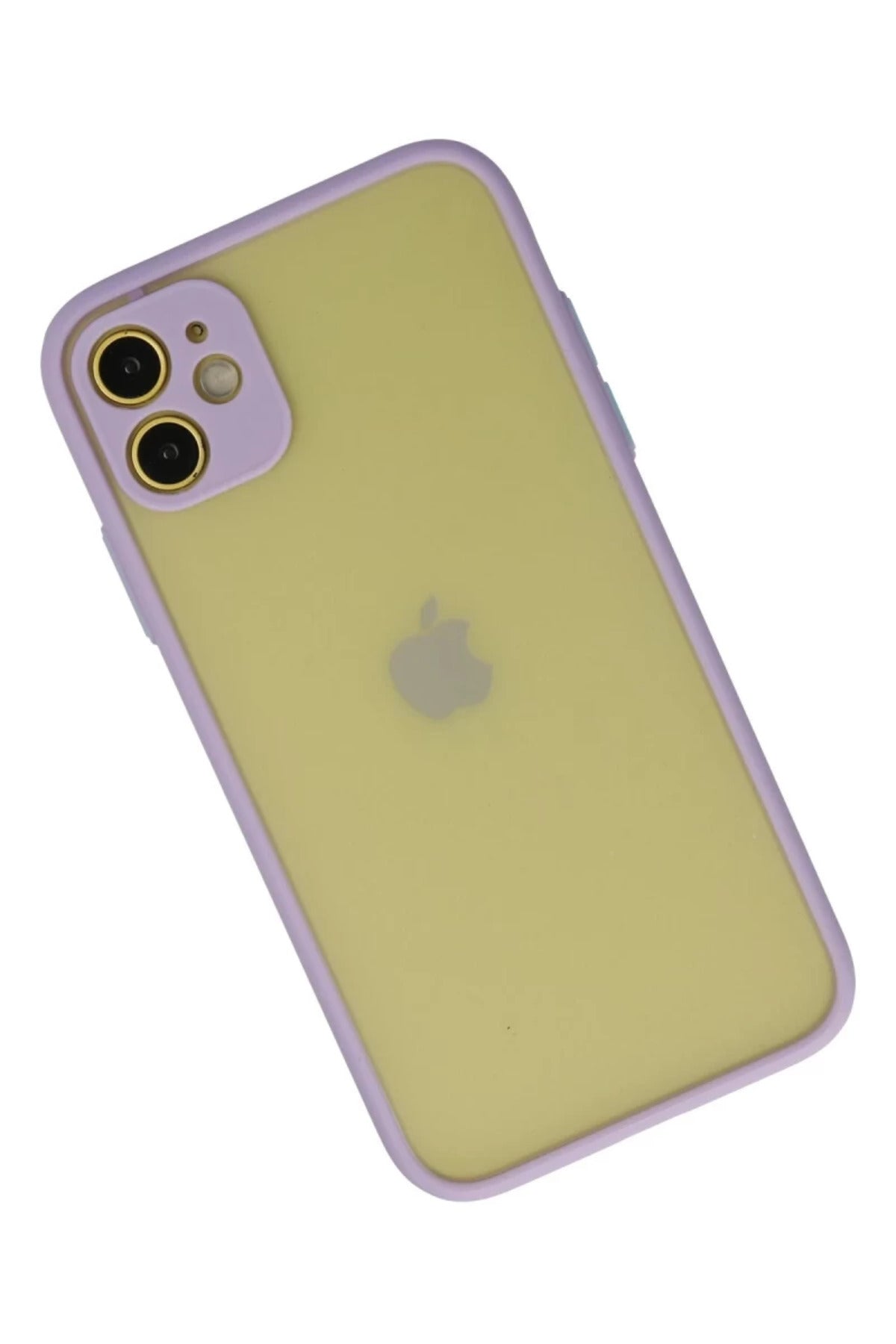 Apple iPhone 11 Uyumlu Kılıf Montreal Silikon Kapak - Mor