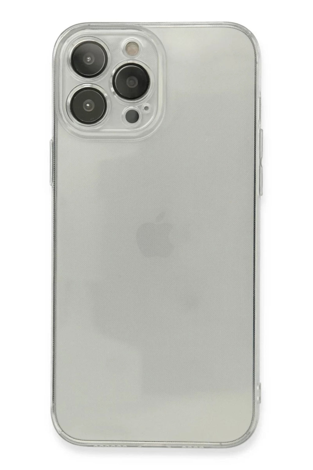 Apple iPhone 13 Pro Max Uyumlu Kılıf Fly Lens Silikon - Şeffaf