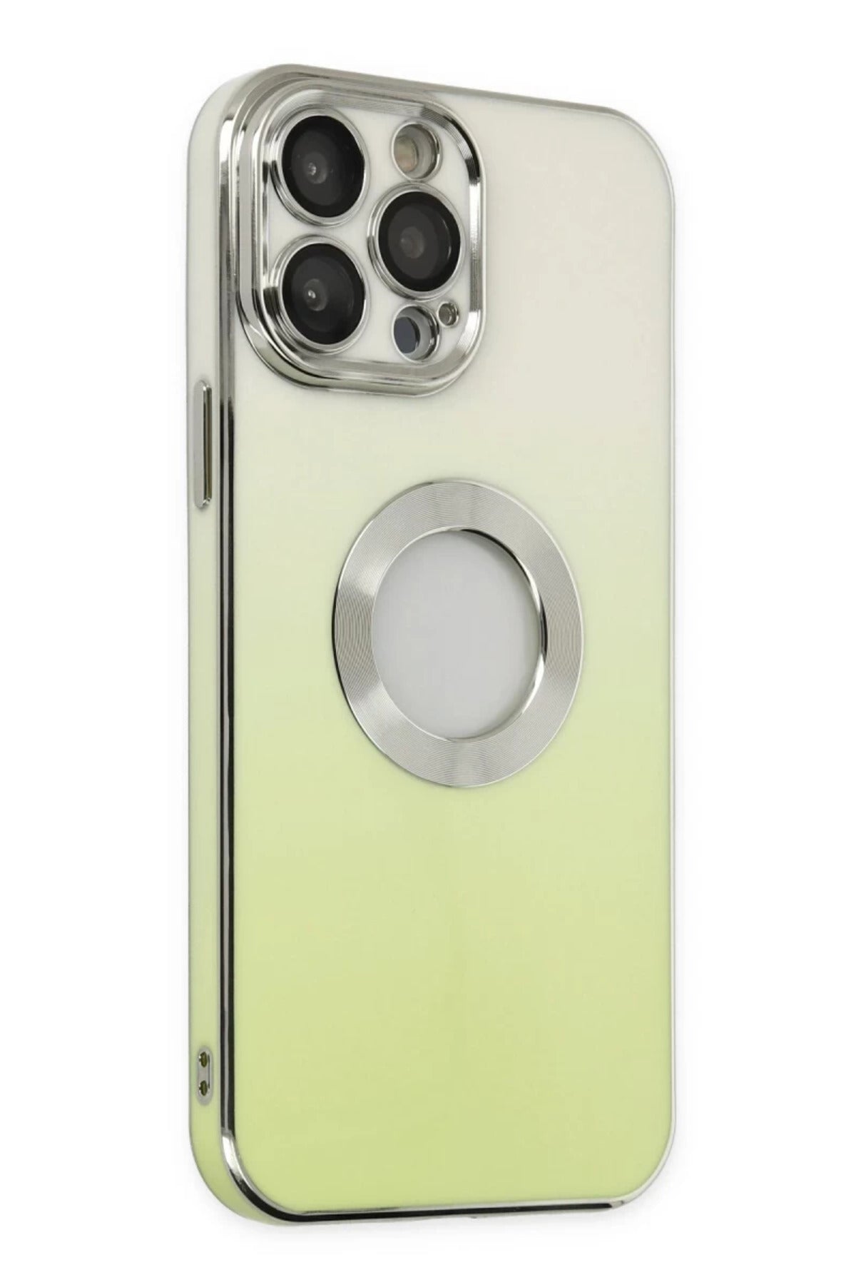 Apple iPhone 14 Pro Uyumlu Kılıf Best Silikon - Yeşil