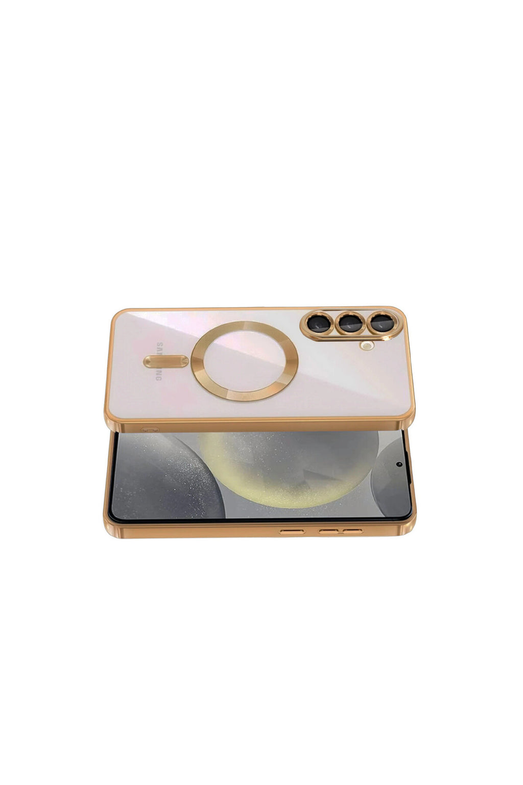 Samsung Galaxy S26 Uyumlu Kross Magneticsafe Kapak - Çöl Titanyum