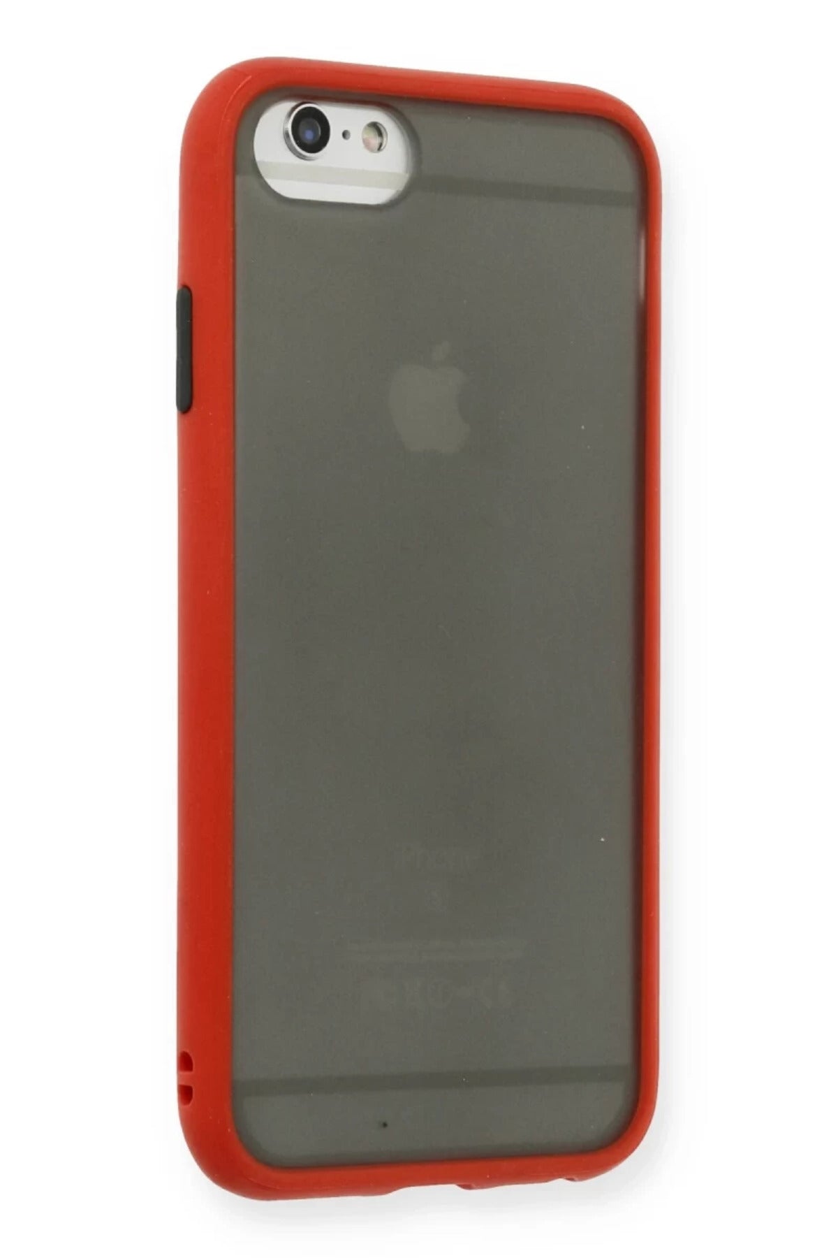 Apple iPhone 6 Uyumlu Kılıf Montreal Silikon Kapak - Kırmızı