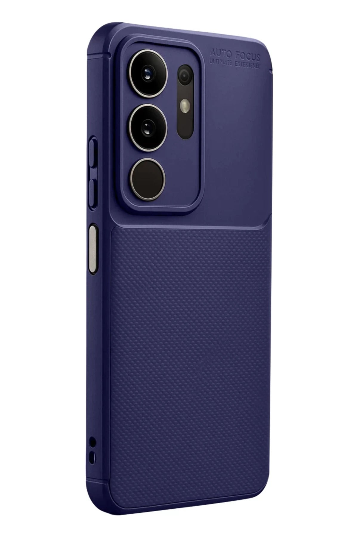 Vivo Y29 4G Uyumlu Auto Focus Karbon Kapak - Lacivert