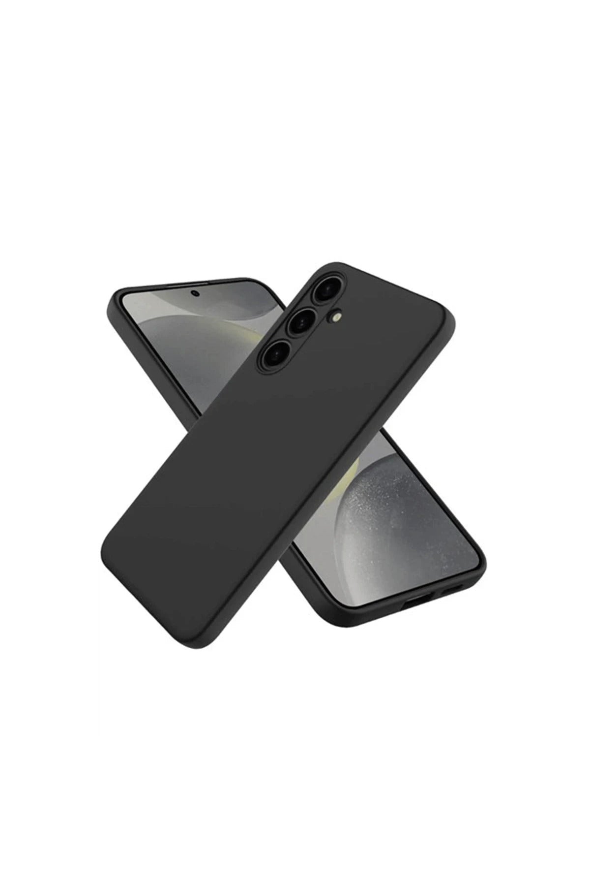 Samsung Galaxy A36 Uyumlu Kılıf First Silikon - Siyah