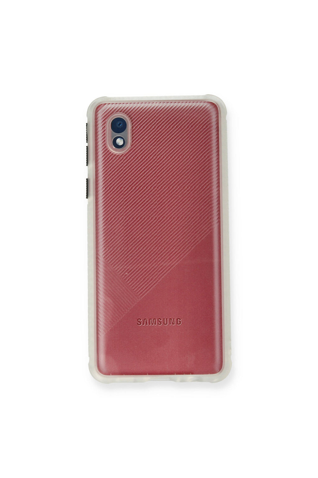 Samsung Galaxy A01 Core Uyumlu Kılıf Miami Şeffaf Silikon - Şeffaf