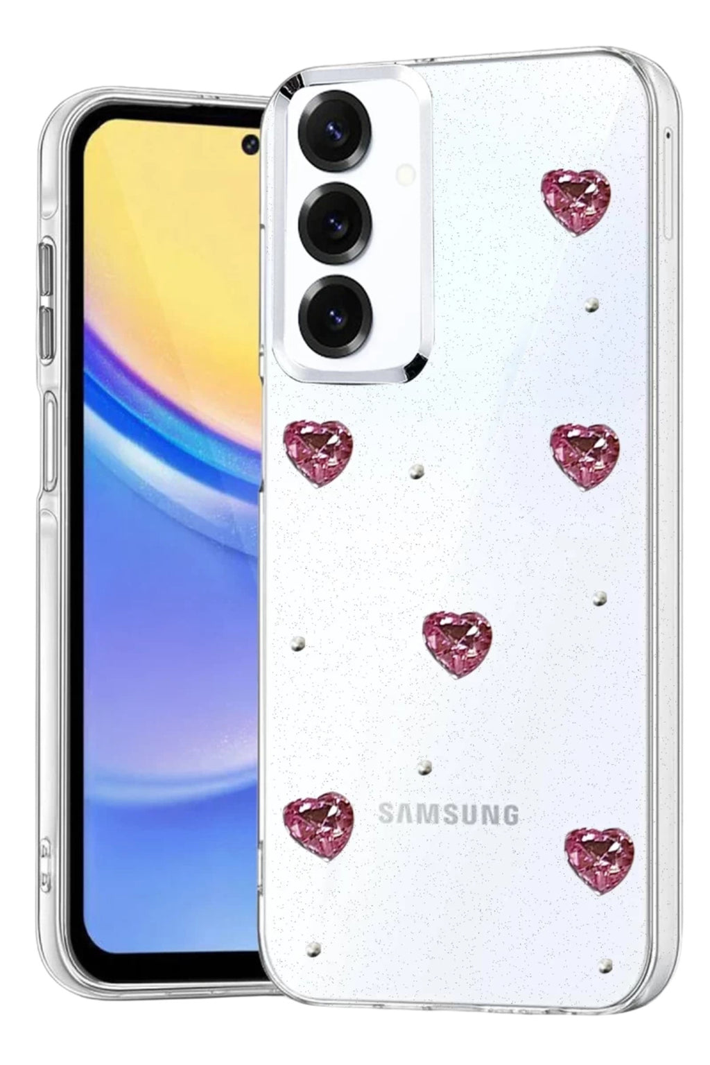 Samsung Galaxy S25 Uyumlu Fiyonk Desenli Kapak - Desen 3