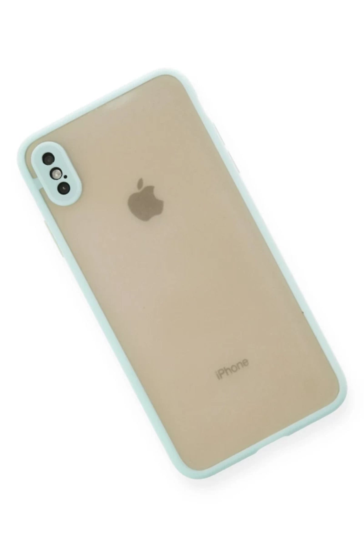 Apple iPhone X Uyumlu Kılıf Montreal Silikon Kapak - Turkuaz