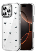 Apple iPhone 16 Pro Max Uyumlu Fiyonk Desenli Kapak - Desen 1