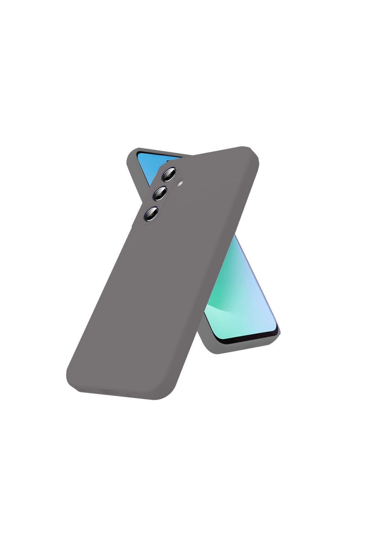 Samsung Galaxy A17 5G Uyumlu First Silikon - Gri