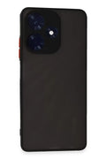 İnfinix Hot 30 4G Uyumlu Kılıf Montreal Silikon Kapak - Siyah