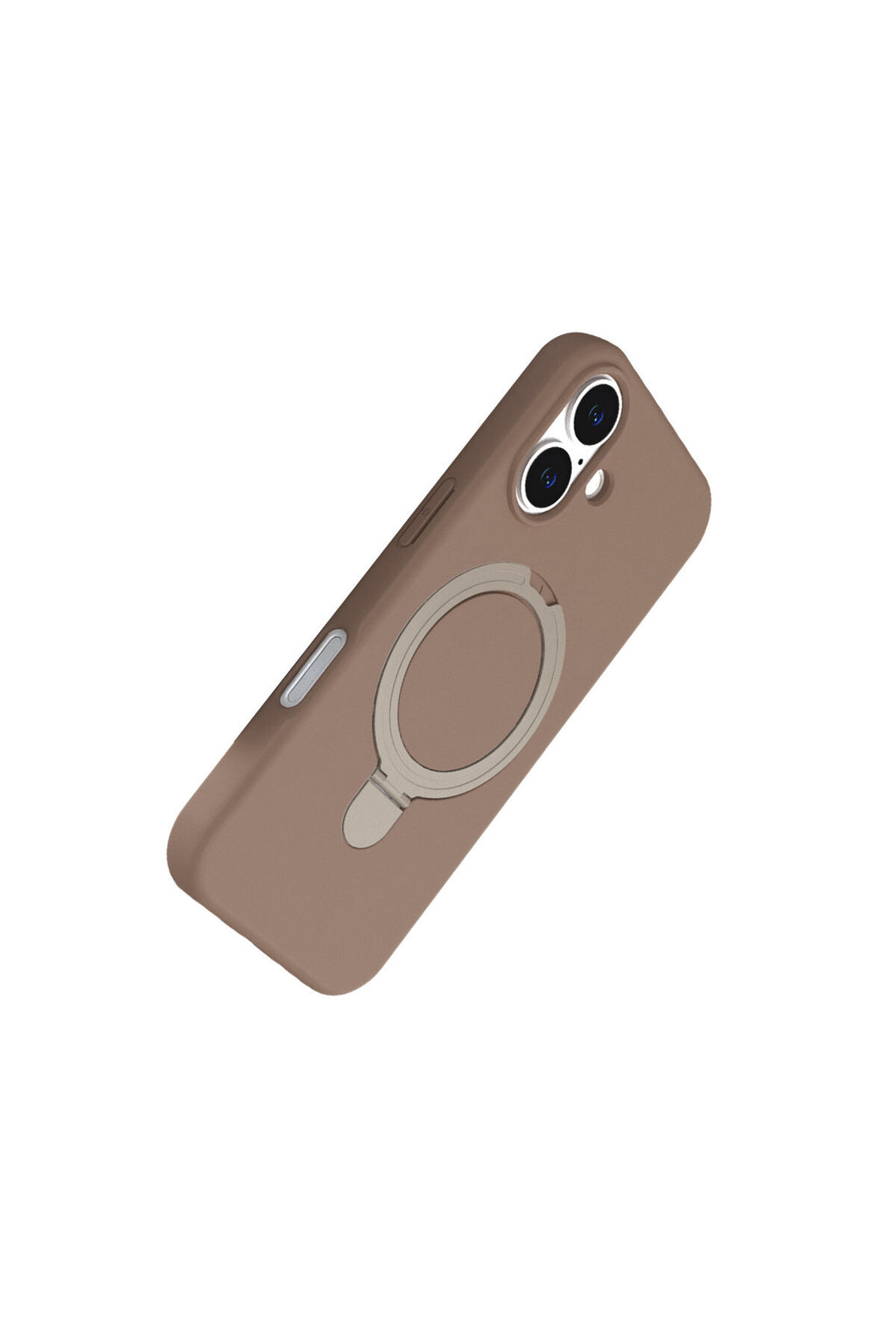 Apple iPhone 17 Uyumlu Regal Magsafe Standlı Kapak - Çöl Titanyum