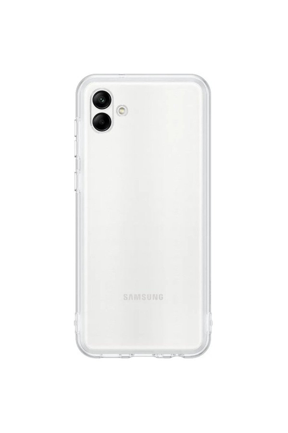 Samsung Galaxy A04 Uyumlu Kılıf Lüx Şeffaf Silikon