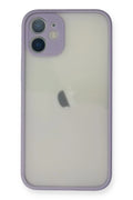 Apple iPhone 11 Pro Max Uyumlu Kılıf Montreal Silikon Kapak - Mor