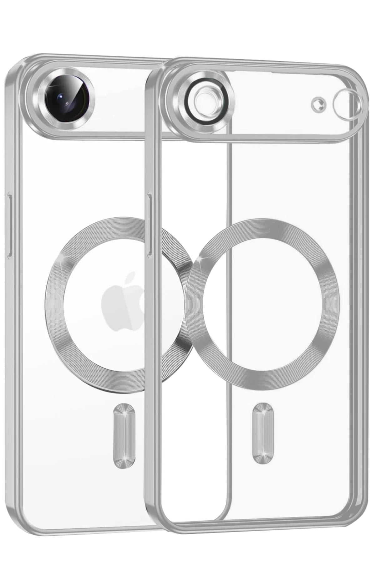 Apple iPhone 17 Air Uyumlu Kross Magneticsafe Kapak - Gümüş