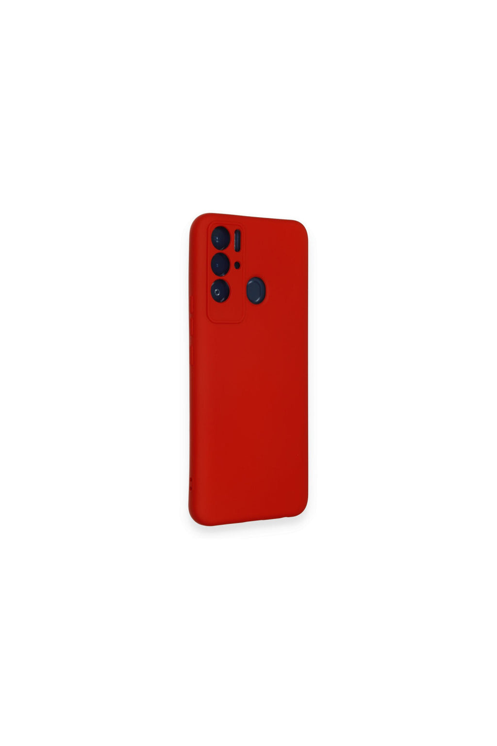 Tecno Pova Neo Kılıf Nano içi Kadife Silikon - Kırmızı