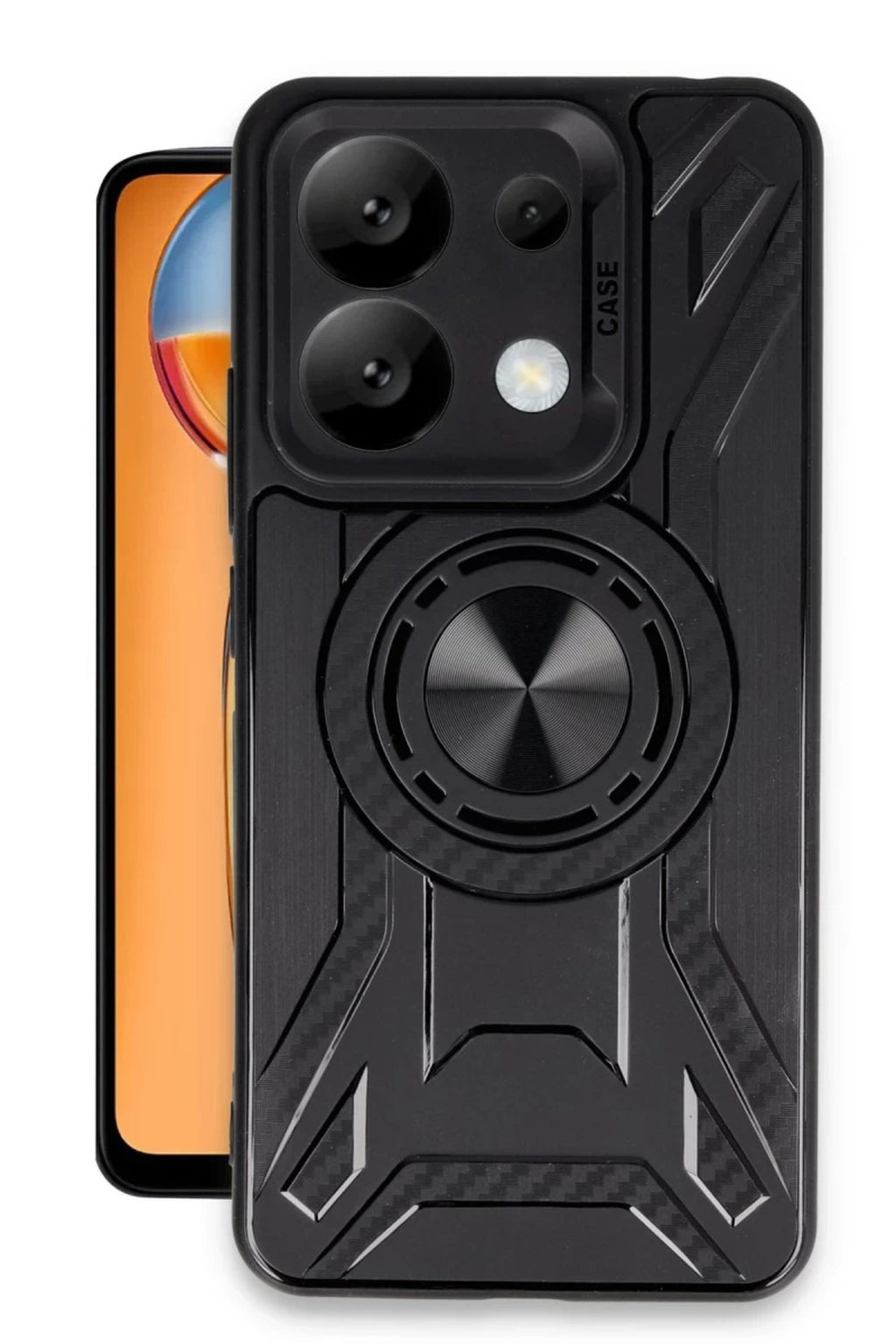 Xiaomi Redmi Note 13 Pro 4G Uyumlu Kılıf Lincoln Silikon - Siyah