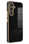 Samsung Galaxy S25 FE Uyumlu Volet Silikon - Siyah