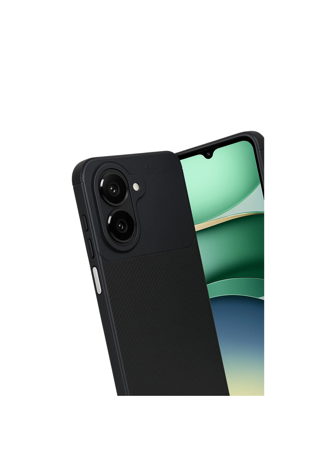 Samsung Galaxy A07 4G Uyumlu Auto Focus Karbon Kapak - Siyah