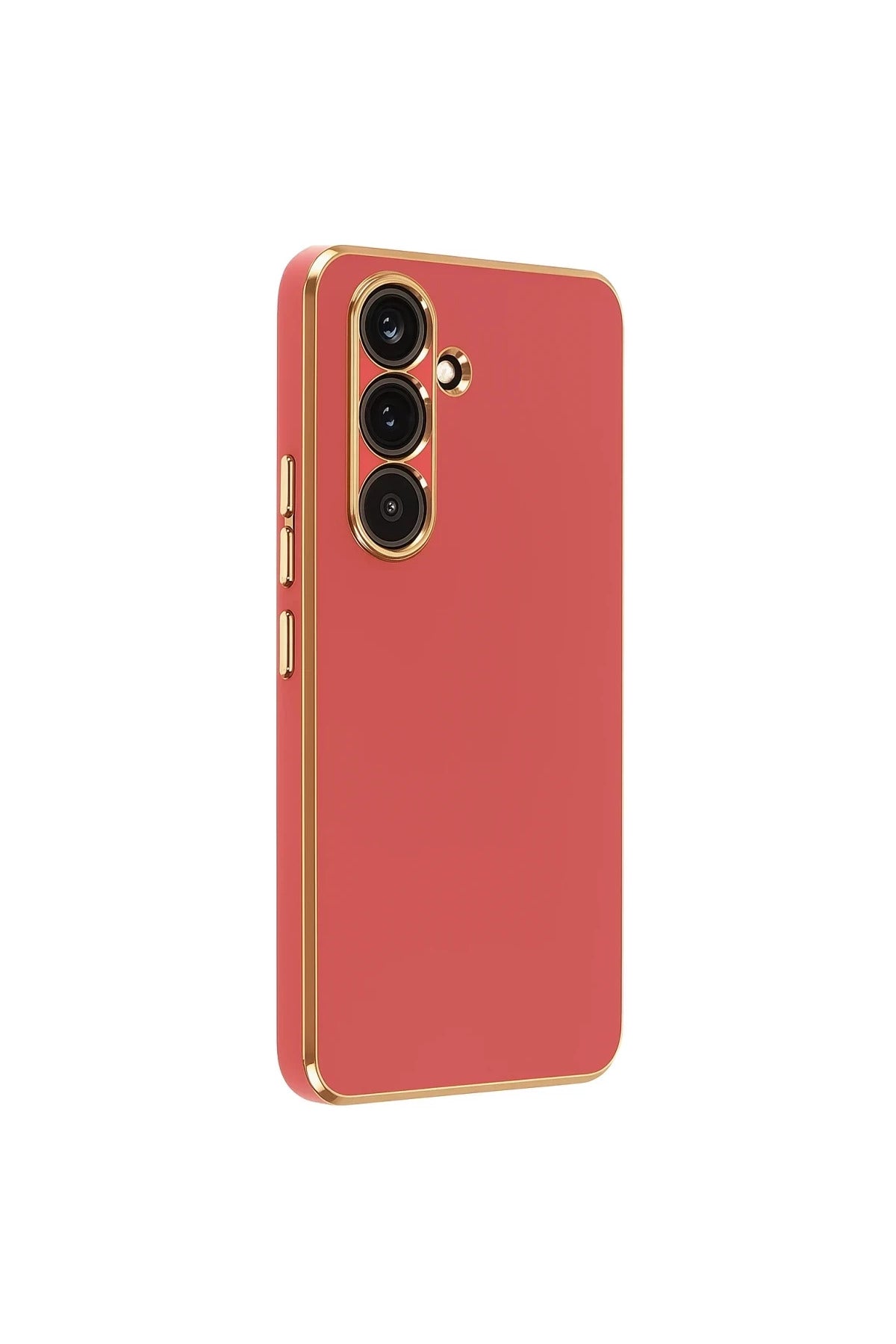 Samsung Galaxy S25 FE Uyumlu Volet Silikon - Kırmızı