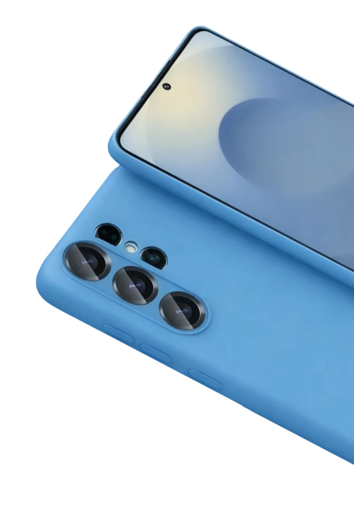 Samsung Galaxy S26 Ultra Uyumlu Nano içi Kadife Silikon - Mavi