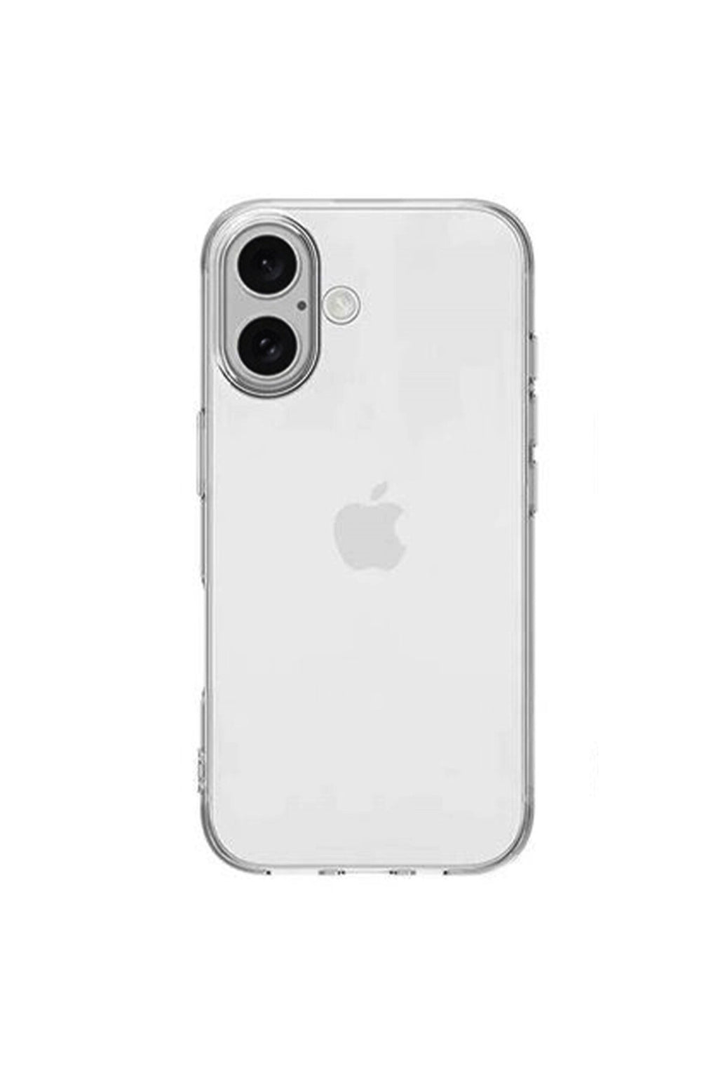 Apple iPhone 16 Plus Uyumlu Kılıf Lüx Şeffaf Silikon