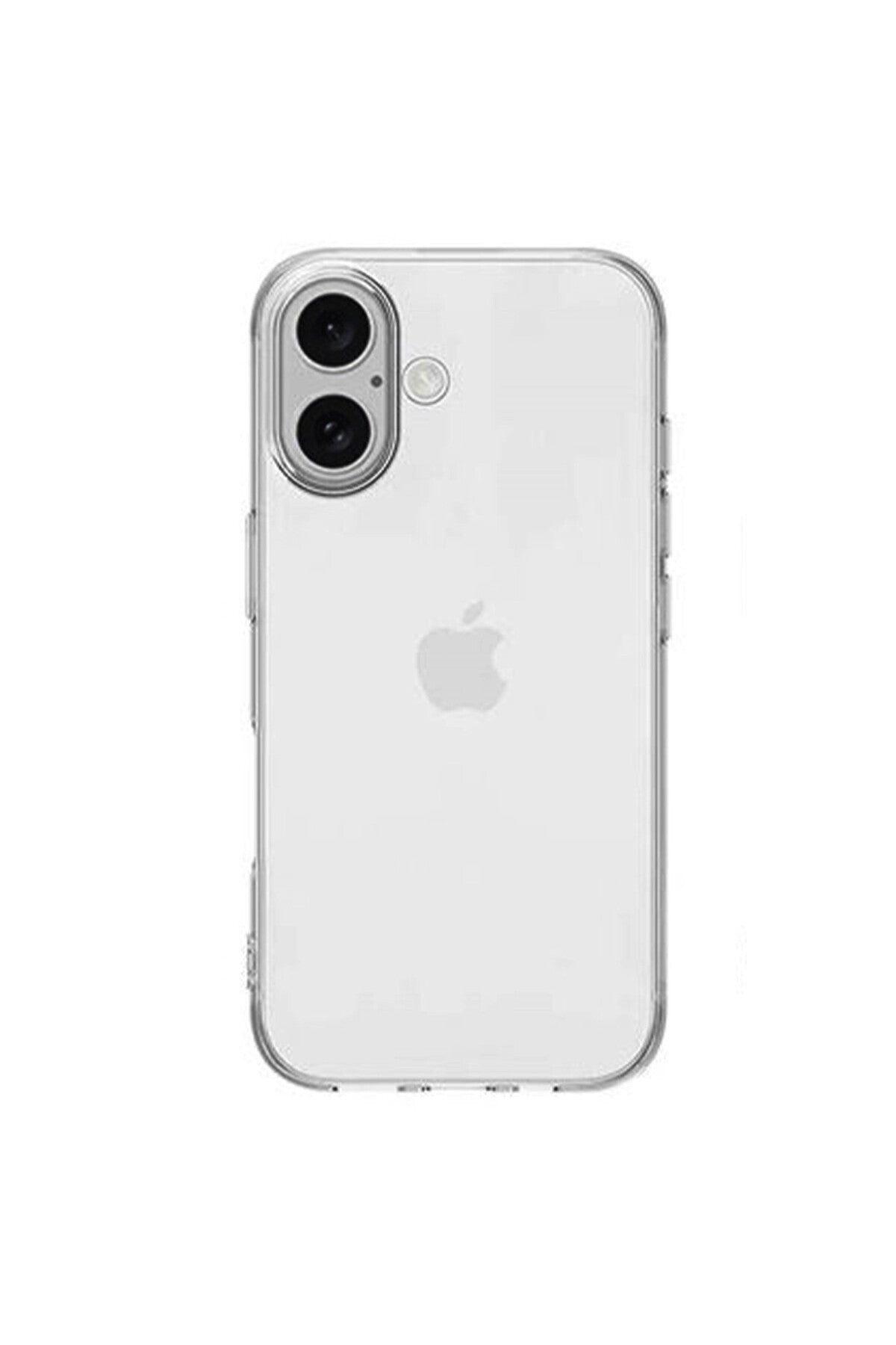 Apple iPhone 16 Plus Uyumlu Kılıf Lüx Şeffaf Silikon