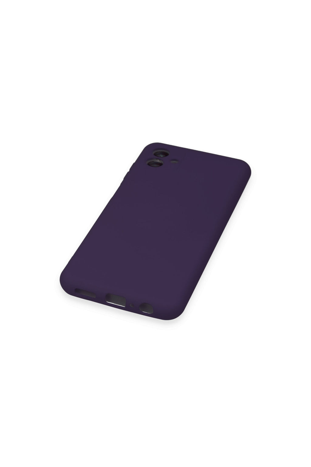 Samsung Galaxy A04 Uyumlu Kılıf Nano içi Kadife Silikon - Mor