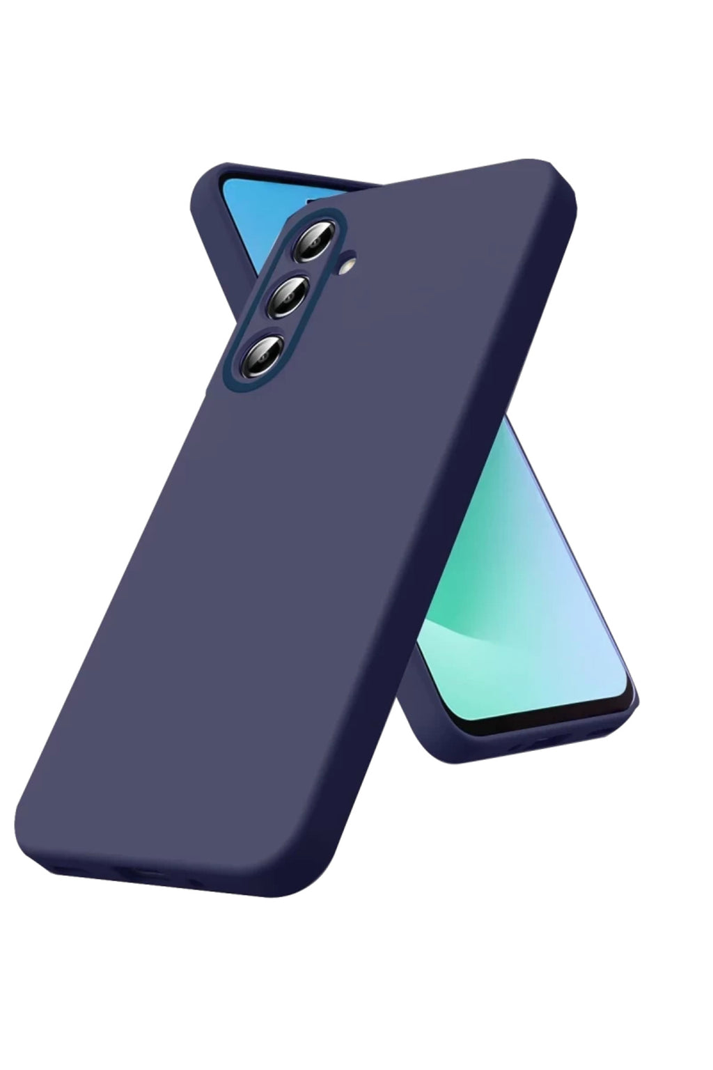 Samsung Galaxy A57 5G Uyumlu First Silikon - Lacivert