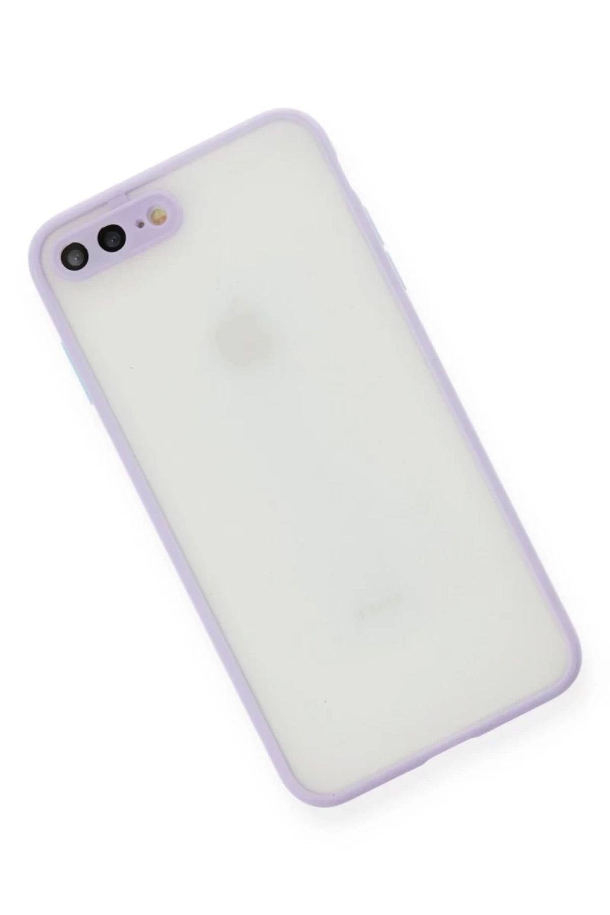 Apple iPhone 7 Plus Uyumlu Kılıf Montreal Silikon Kapak - Mor