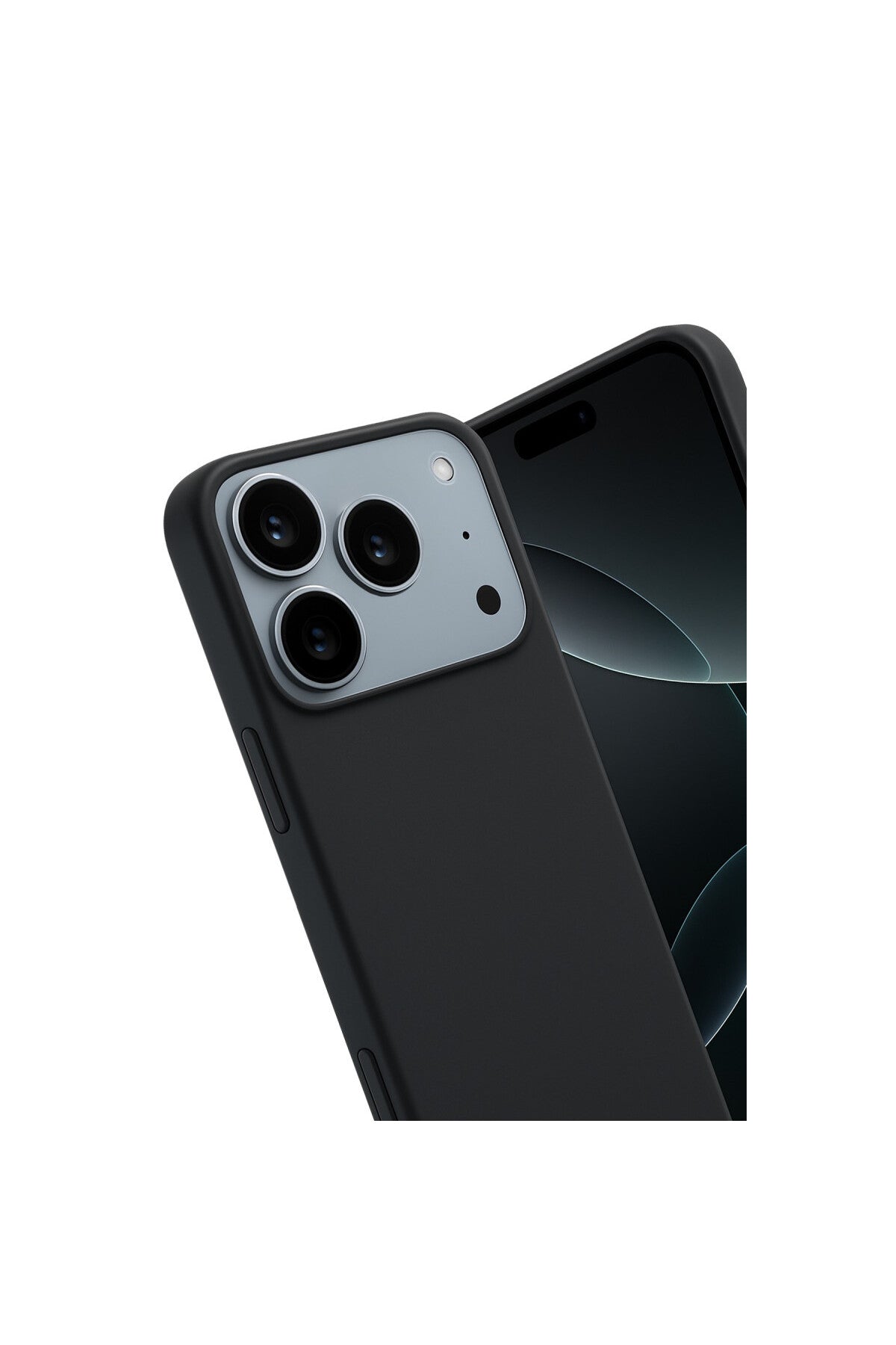Apple iPhone 17 Pro Max Uyumlu First Silikon - Siyah