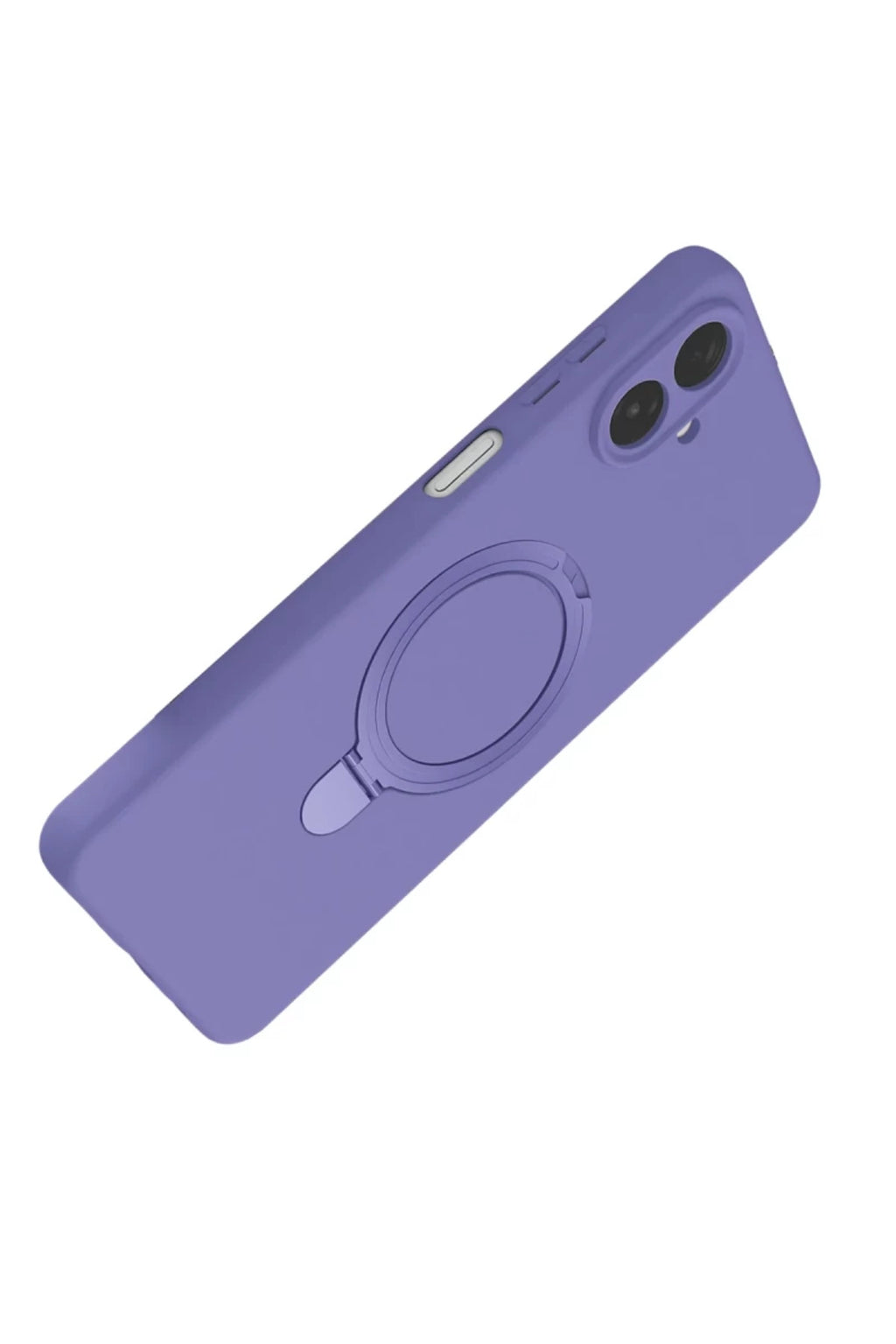 Samsung Galaxy A07 4G Uyumlu Regal Magsafe Standlı Kapak - Lila