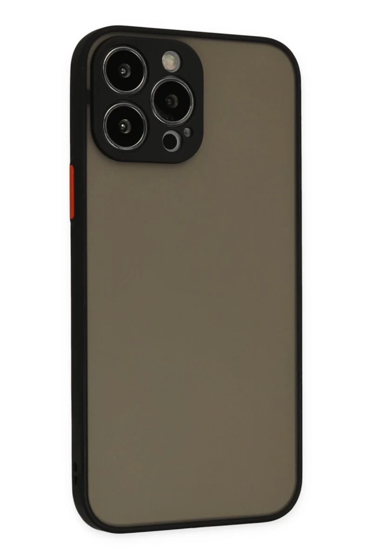 Apple iPhone 13 Pro Max Uyumlu Kılıf Montreal Silikon Kapak - Siyah