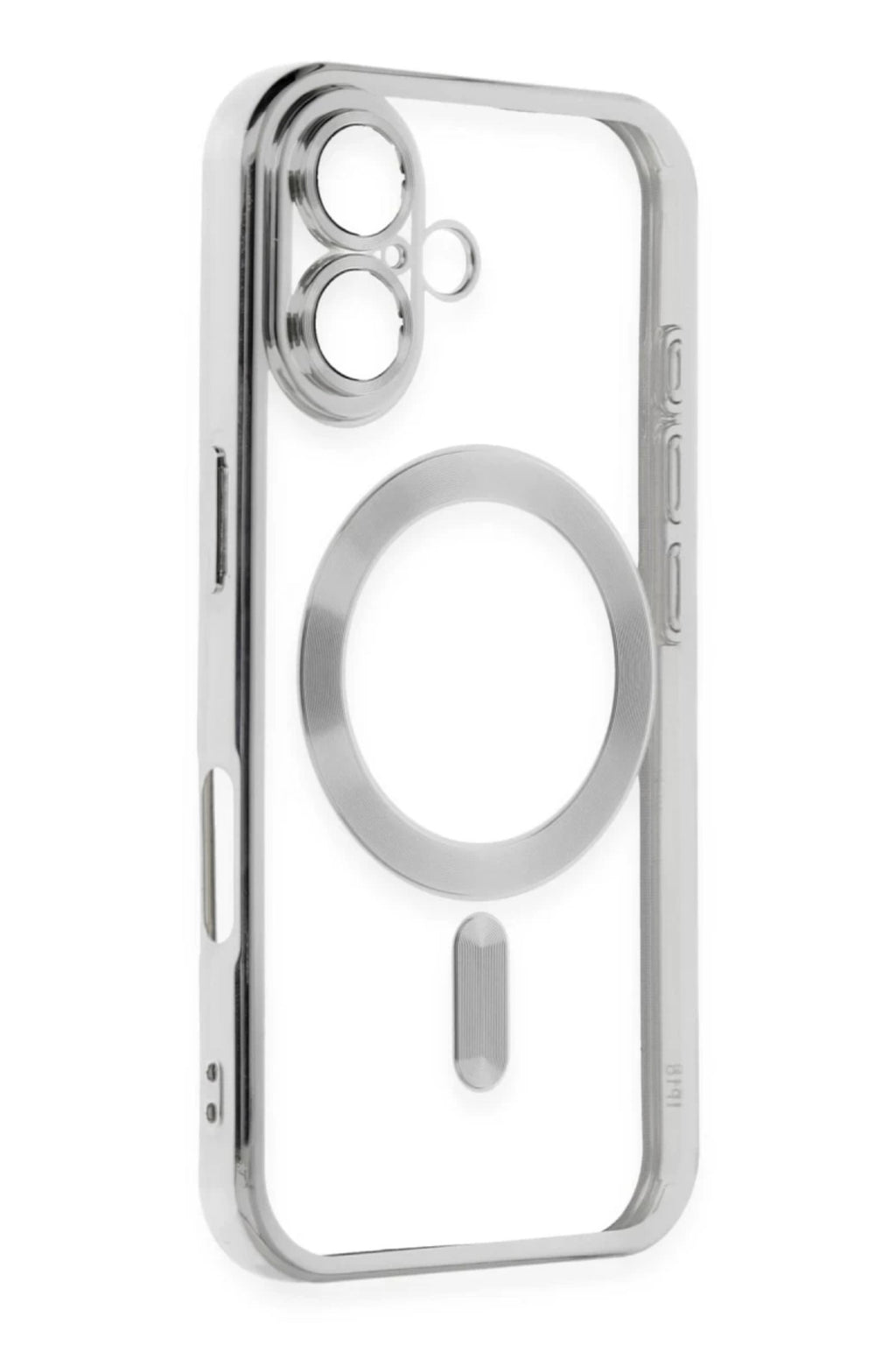 Apple iPhone 16 Plus Uyumlu Kılıf Kross Magneticsafe Kapak - Gümüş
