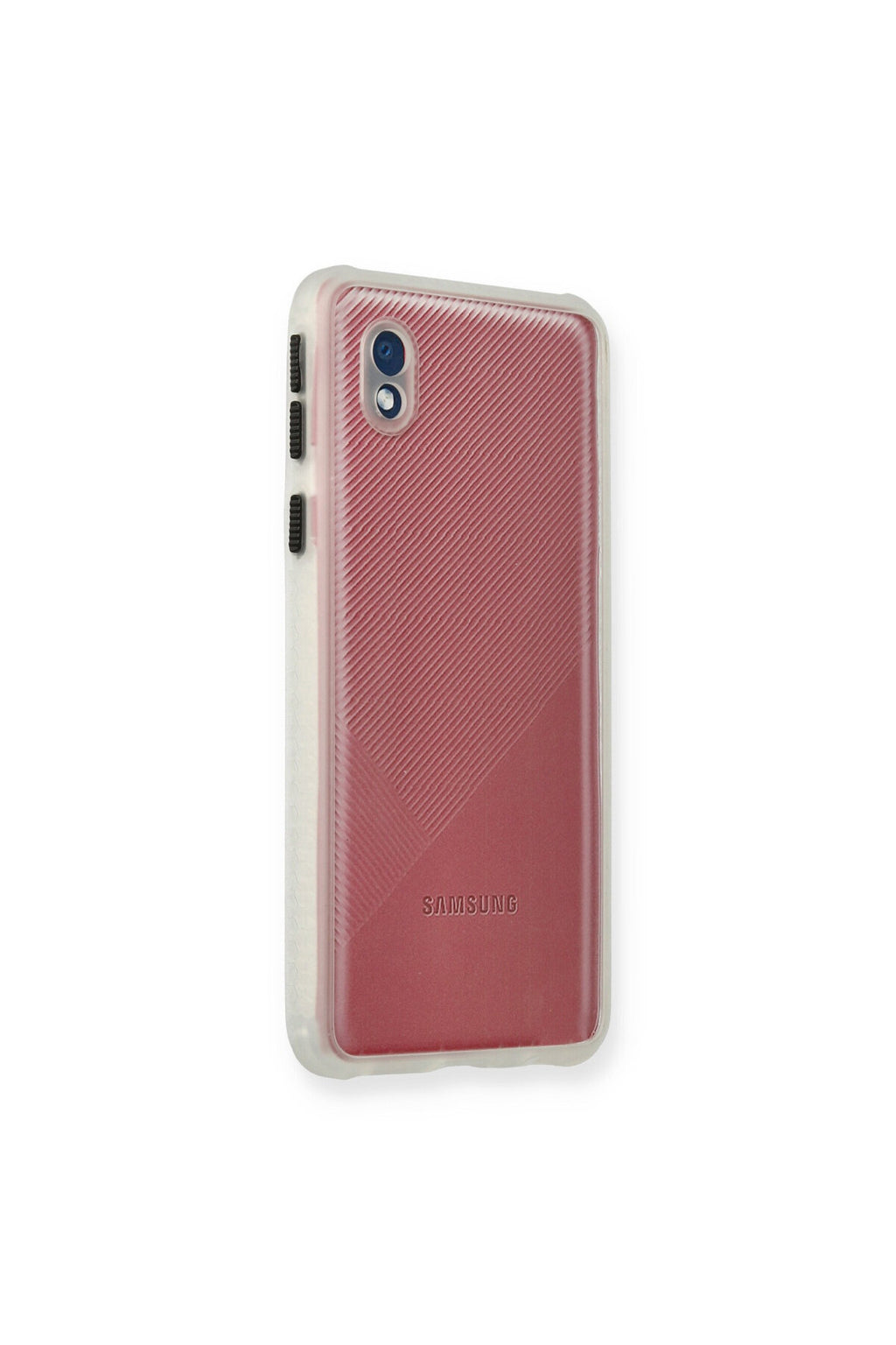 Samsung Galaxy A01 Core Uyumlu Kılıf Miami Şeffaf Silikon - Şeffaf