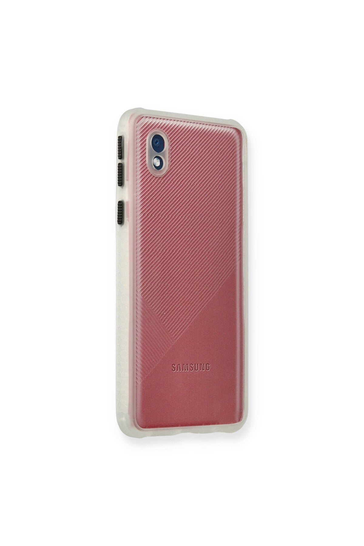 Samsung Galaxy A01 Core Uyumlu Kılıf Miami Şeffaf Silikon - Şeffaf