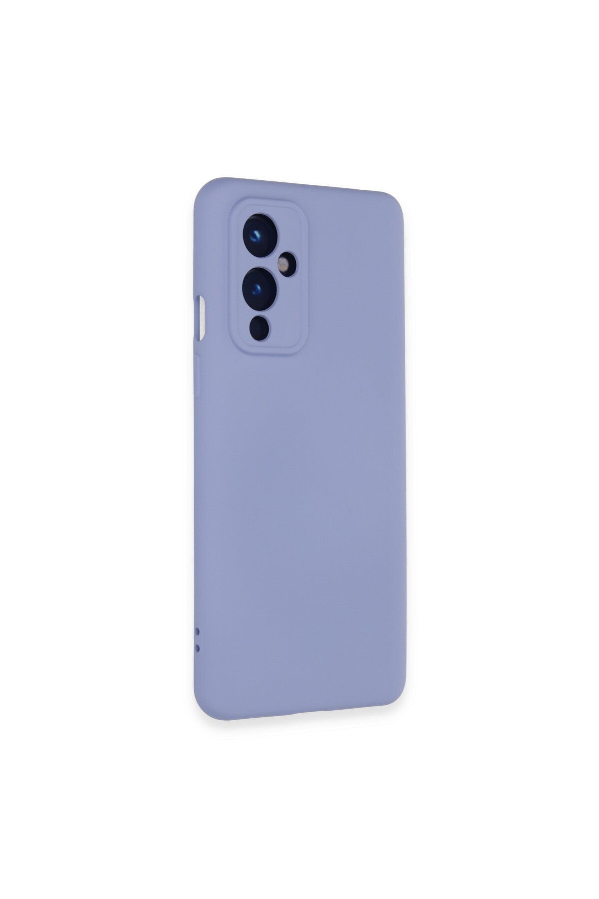 One Plus 9 Kılıf Nano içi Kadife Silikon - Lila