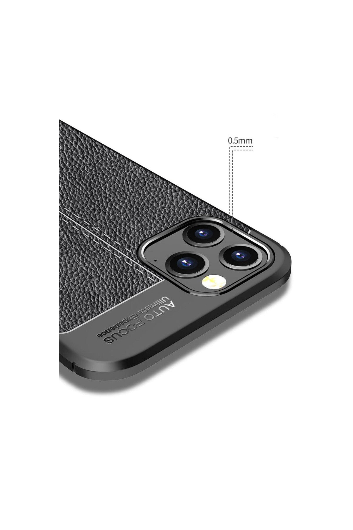 Apple iPhone 12 Pro Max Uyumlu Kılıf Auto Focus Kapak - Kırmızı