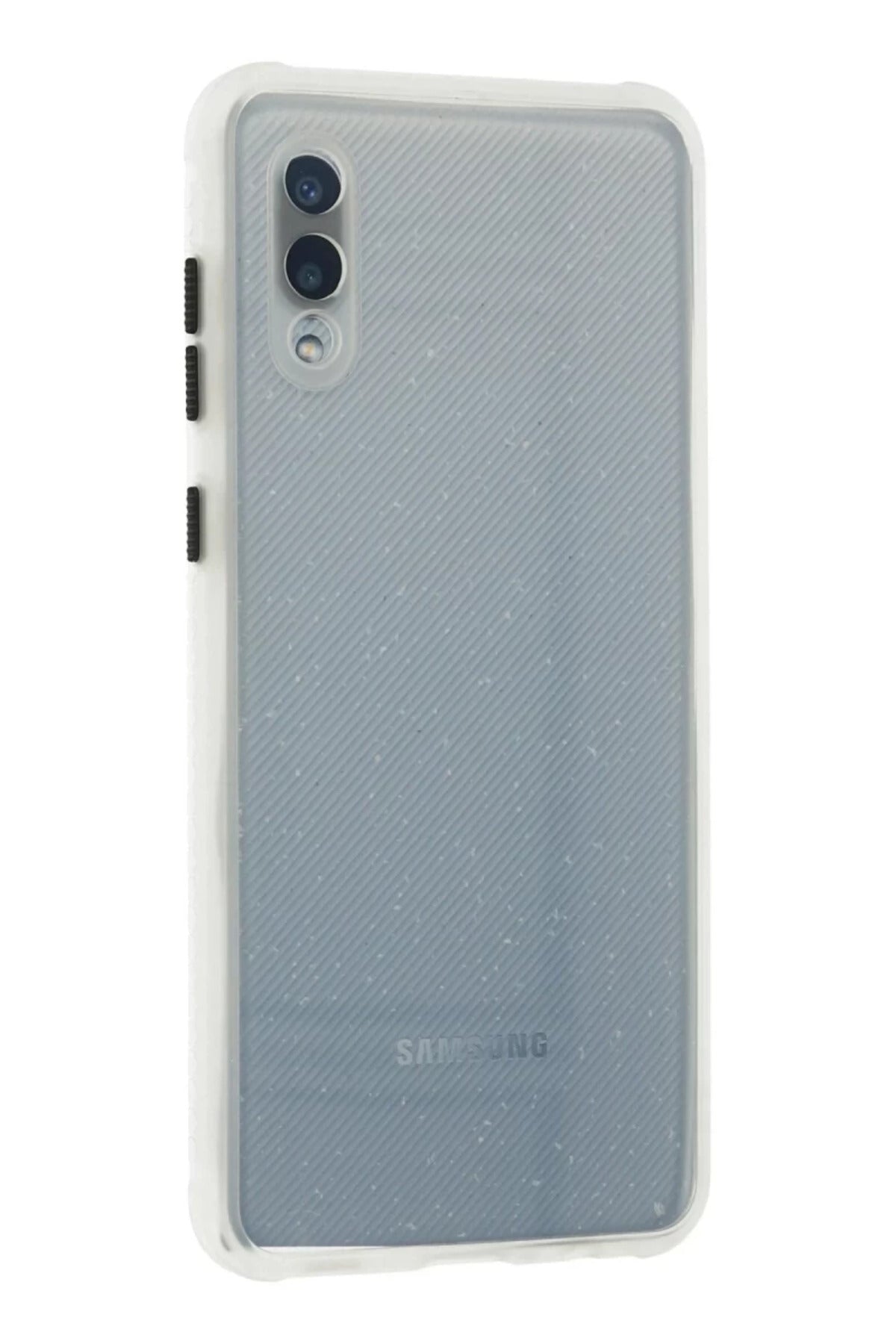 Samsung Galaxy A02 Uyumlu Kılıf Miami Şeffaf Silikon - Şeffaf